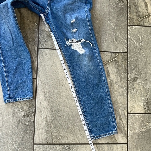 💙 Levi’s Premium Wedgie Straight Fit medium wash size 26 jeans 100% cotton - Picture 10 of 10